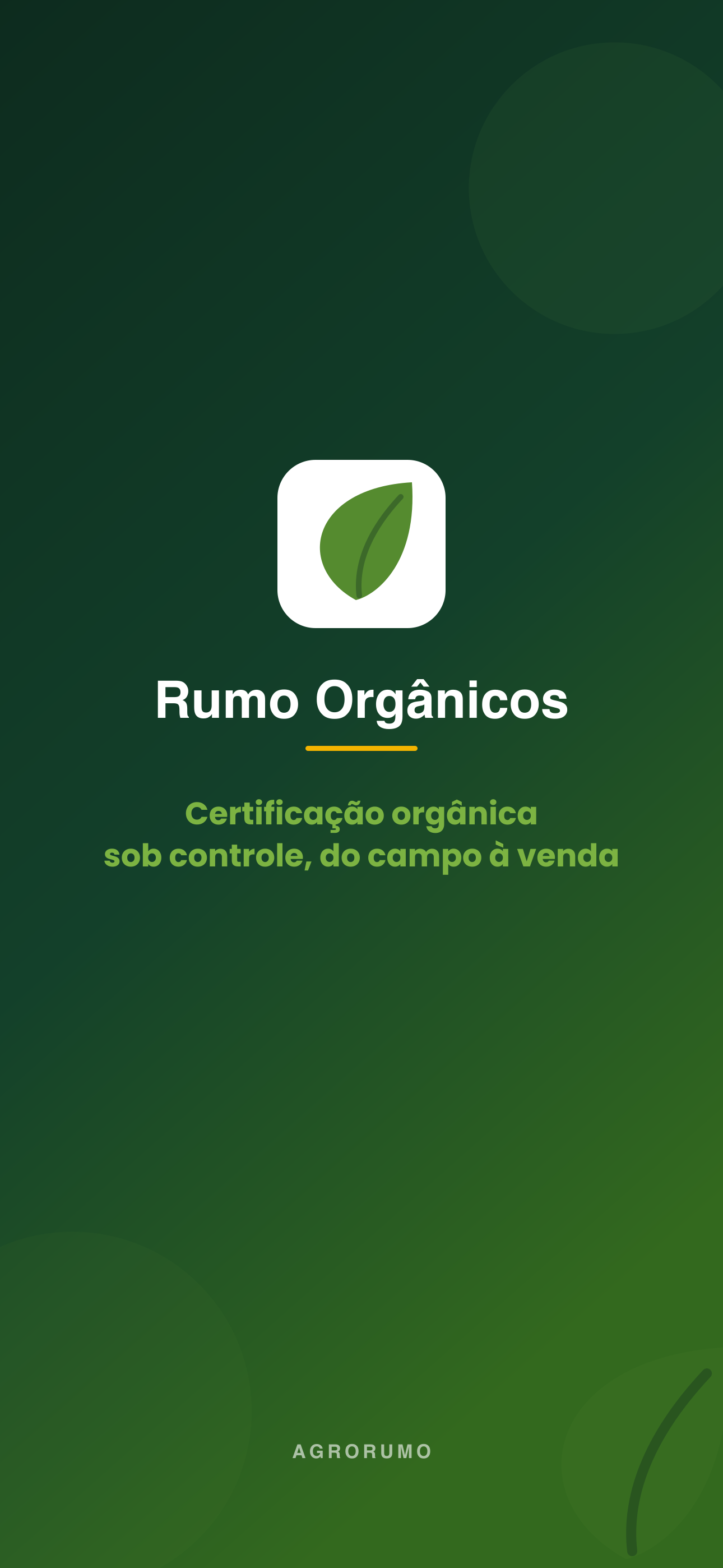 Rumo Orgânicos — Caderno de campo